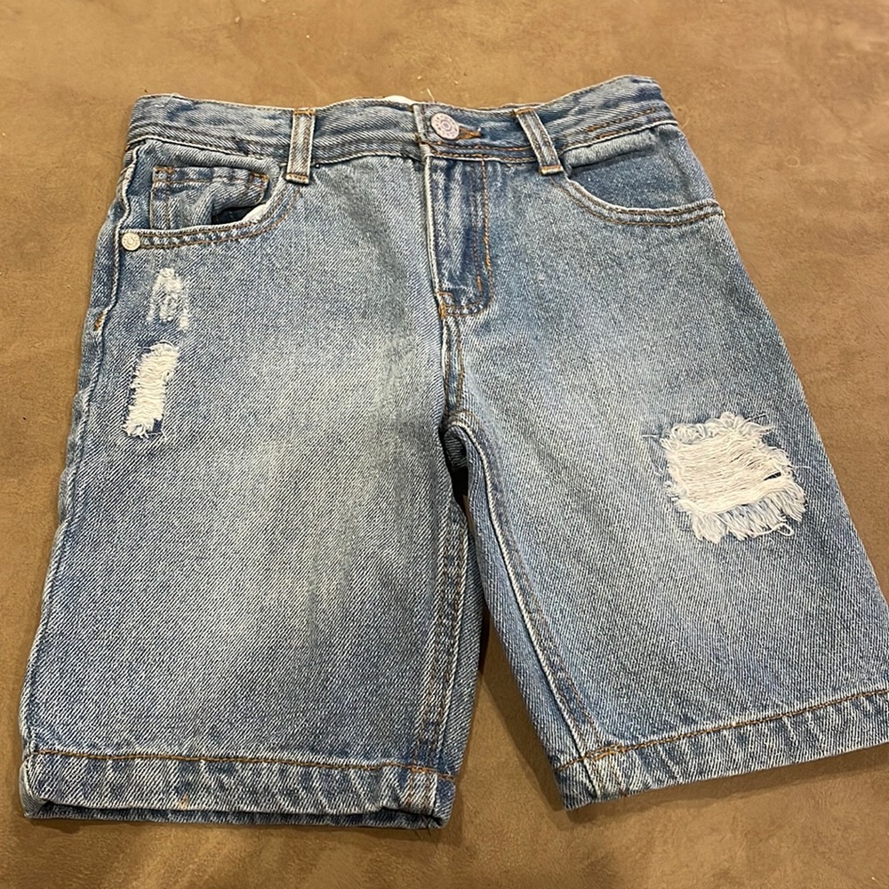 NWT epic threads Kids denim shorts size 6